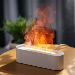 Best Selling 5v Essential Oil Diffuser 7 Color Led Night Light USB flame aroma diffuser Ultrasonic Mist Air Humidifier For Home