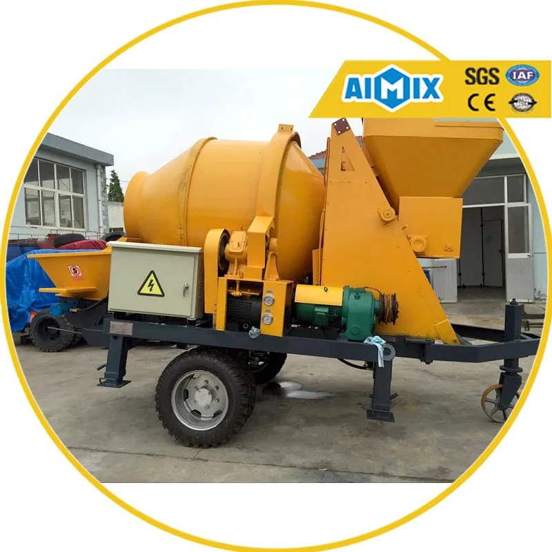AIMIX ABJSD-30 Hot diesel engine mini stationary lightweight cement mixer pump hydraulic malaysia foam concrete pump