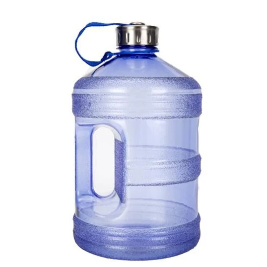 
Eco Friendly Food Grade Custom BPA Free PET Large Mouth gallon gym water bottle 