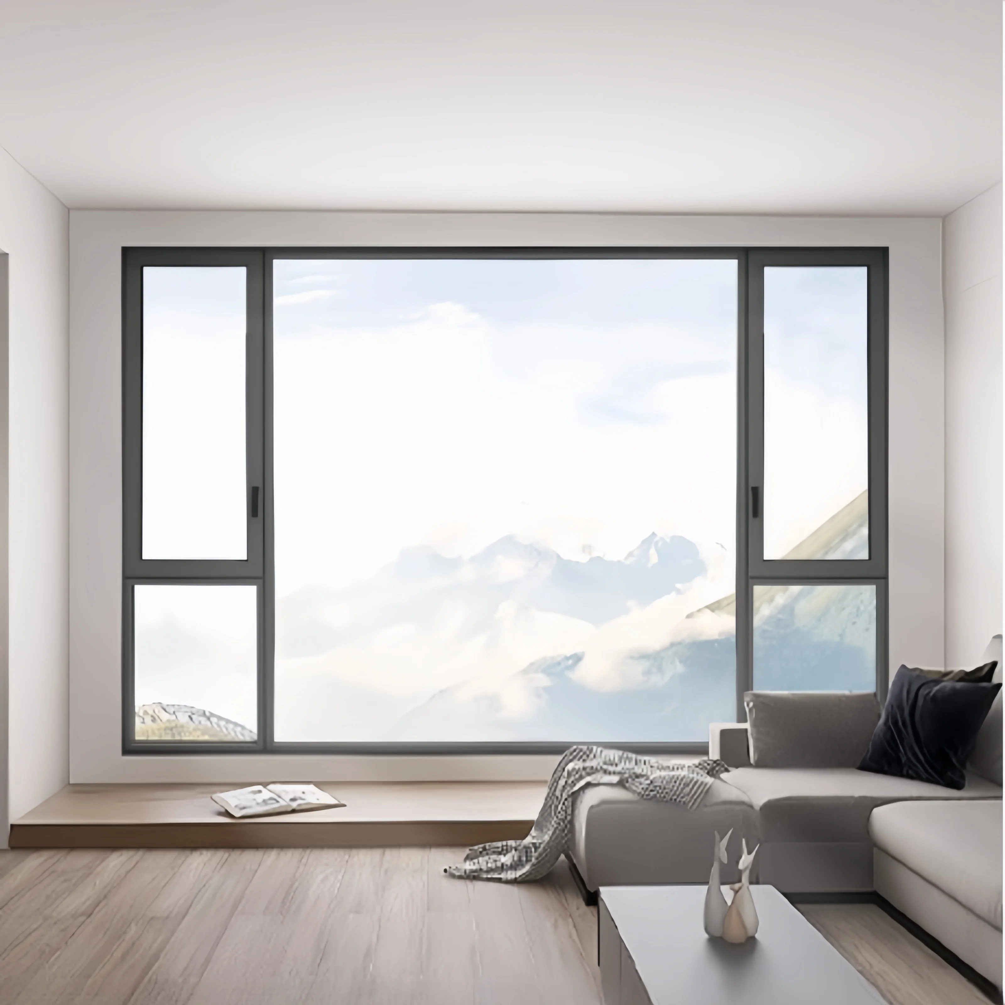 Китайский производитель пользовательских стеклянных окон