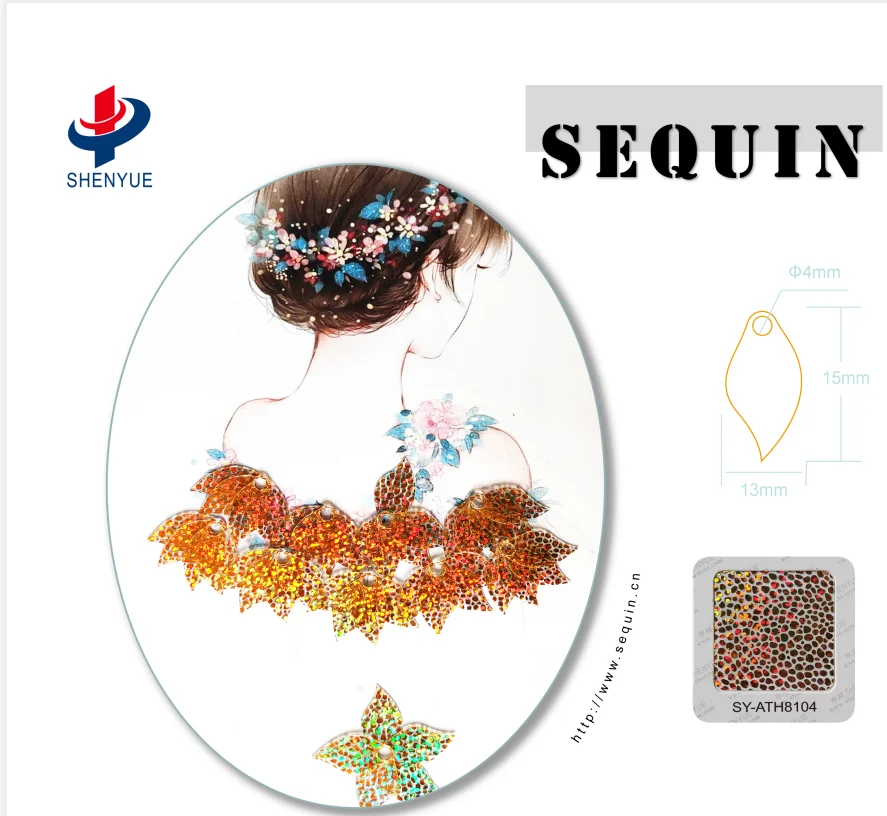 Wholesale mixed color spangle resistant loose sequins bulk sequins for sequin dress gament accessories