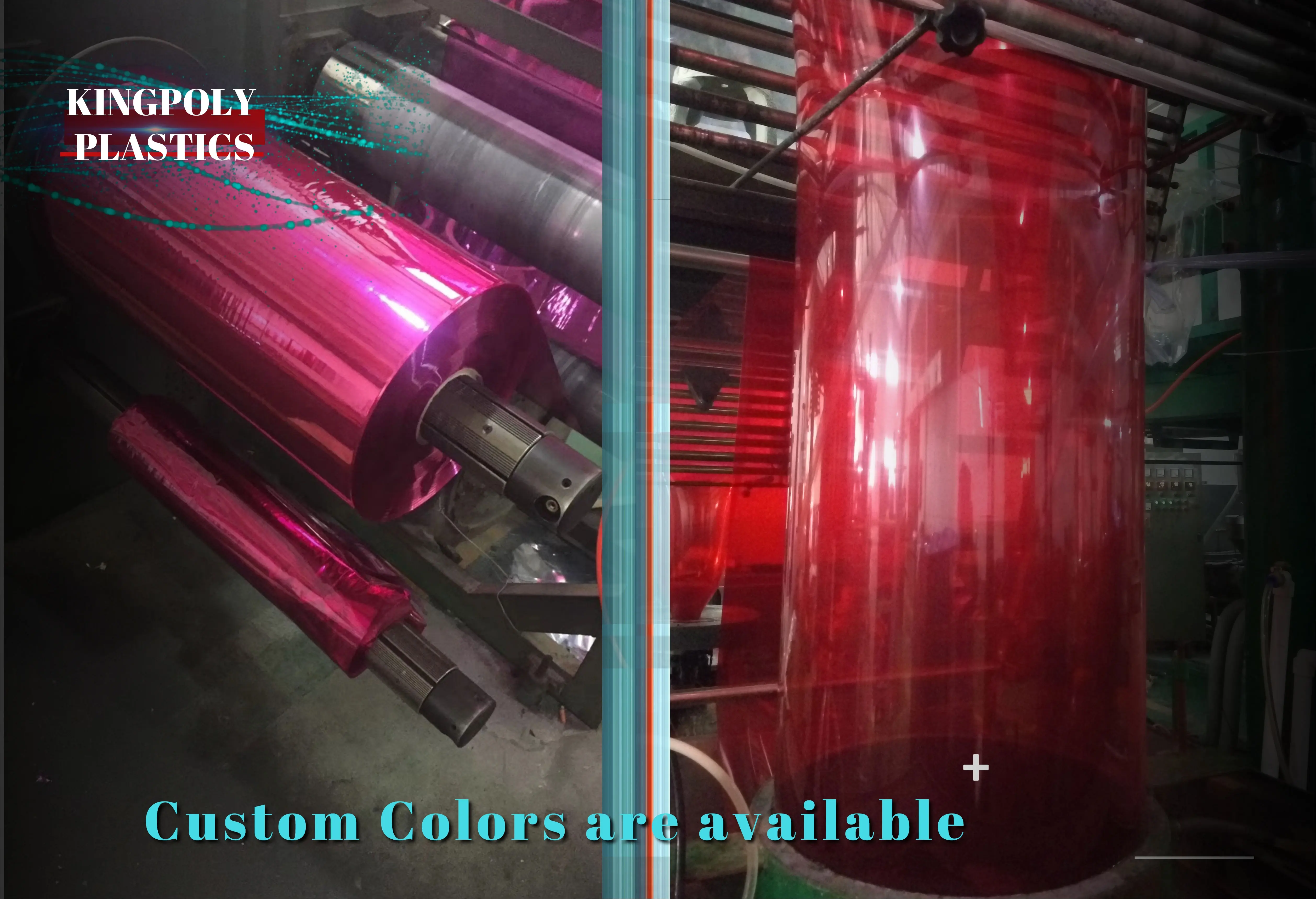 China Wholesale Insulation PVC heat shrink sleeve Lay-flat Width PVC Heat Shrink Wrap Tubing film 