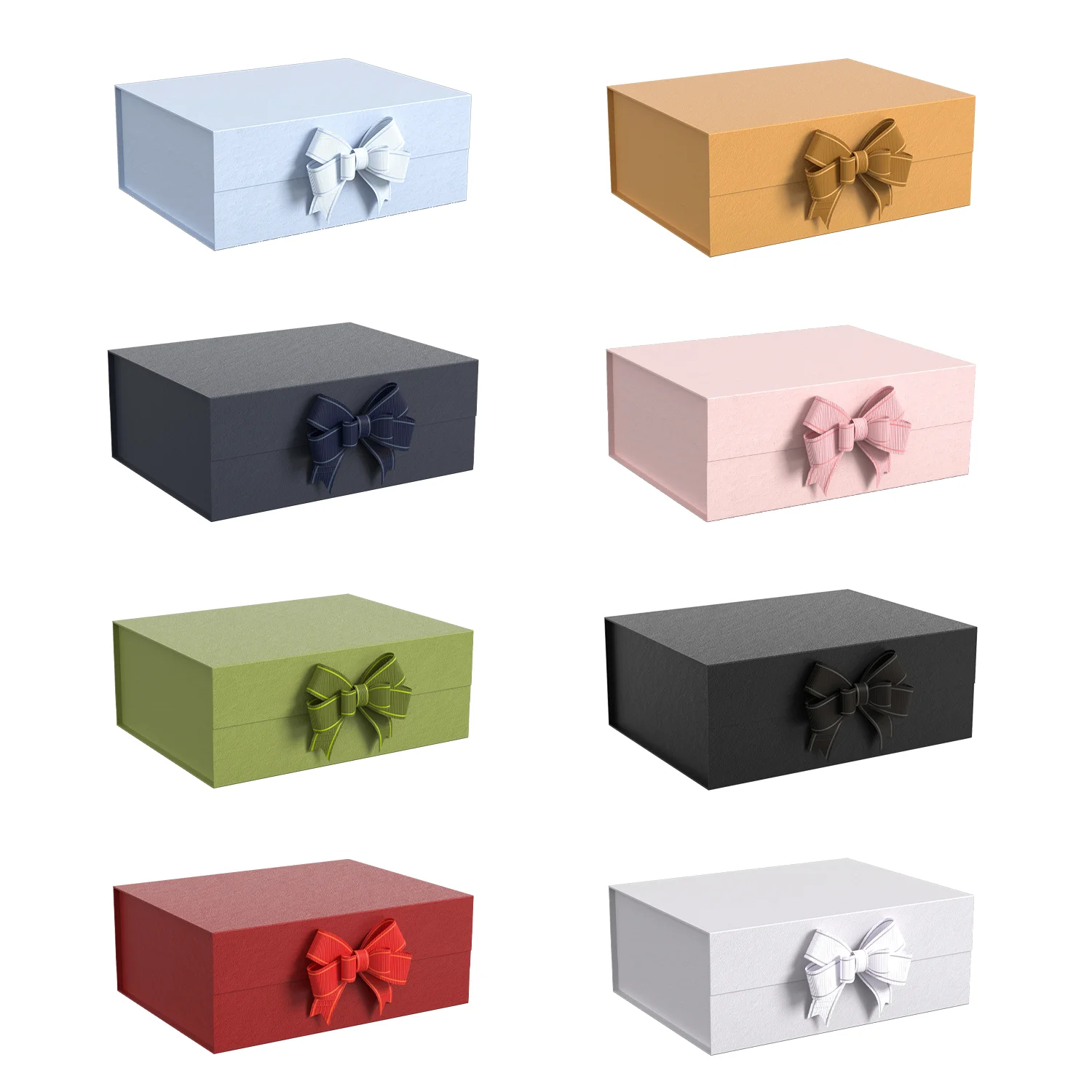 custom logo luxury gift magnetic cardboard kraft package magnet folding box carton package paper boxes for packiging with handle