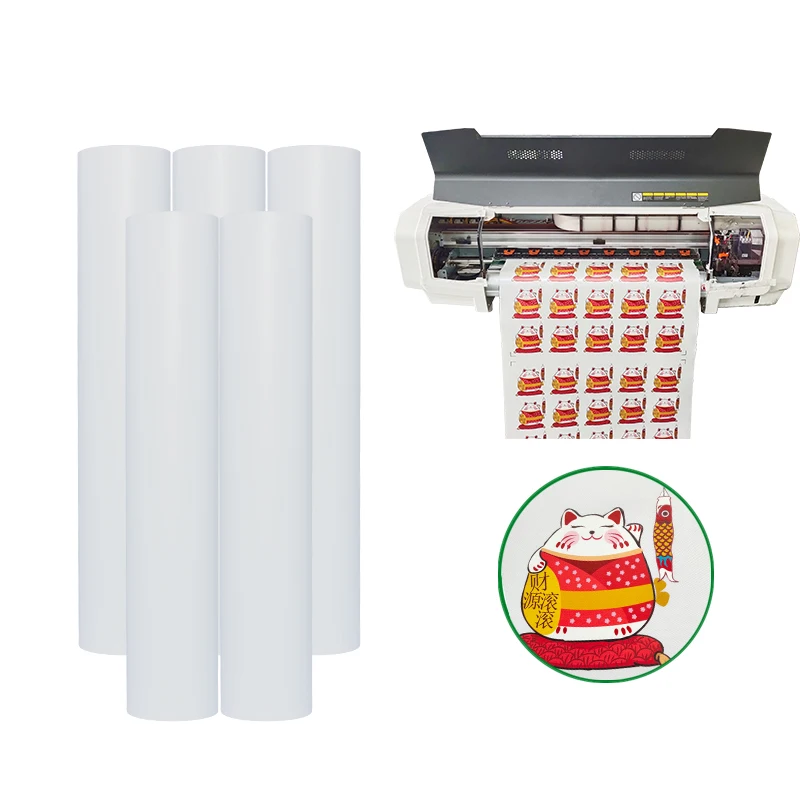 Quality Printable Pu Flex Heat Transfer Vinyl Easy Weed HTV Printing design Iron on Textile clothing