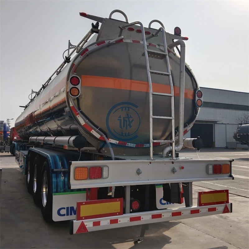 WABCO тормозное опасное химическое вещество 3 оси углеродистая сталь жидкое топливо бак полуприцеп для продажи
