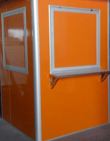 
Outdoor sandwich panel prefab magazine kiosk 