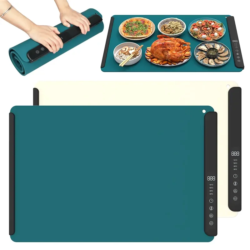 Silicone Baking Mat Electric Adjustable Temperature Control Food Warming Tray kitchen Accessories Silicone Food Warming Mat