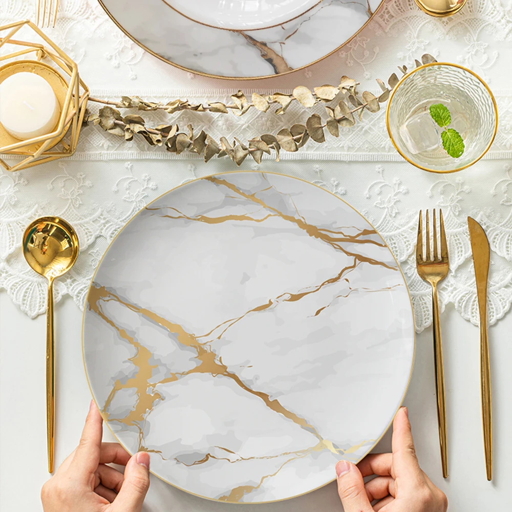 Luxury European coffee cup set simple high-end bone china coffee cup and saucer