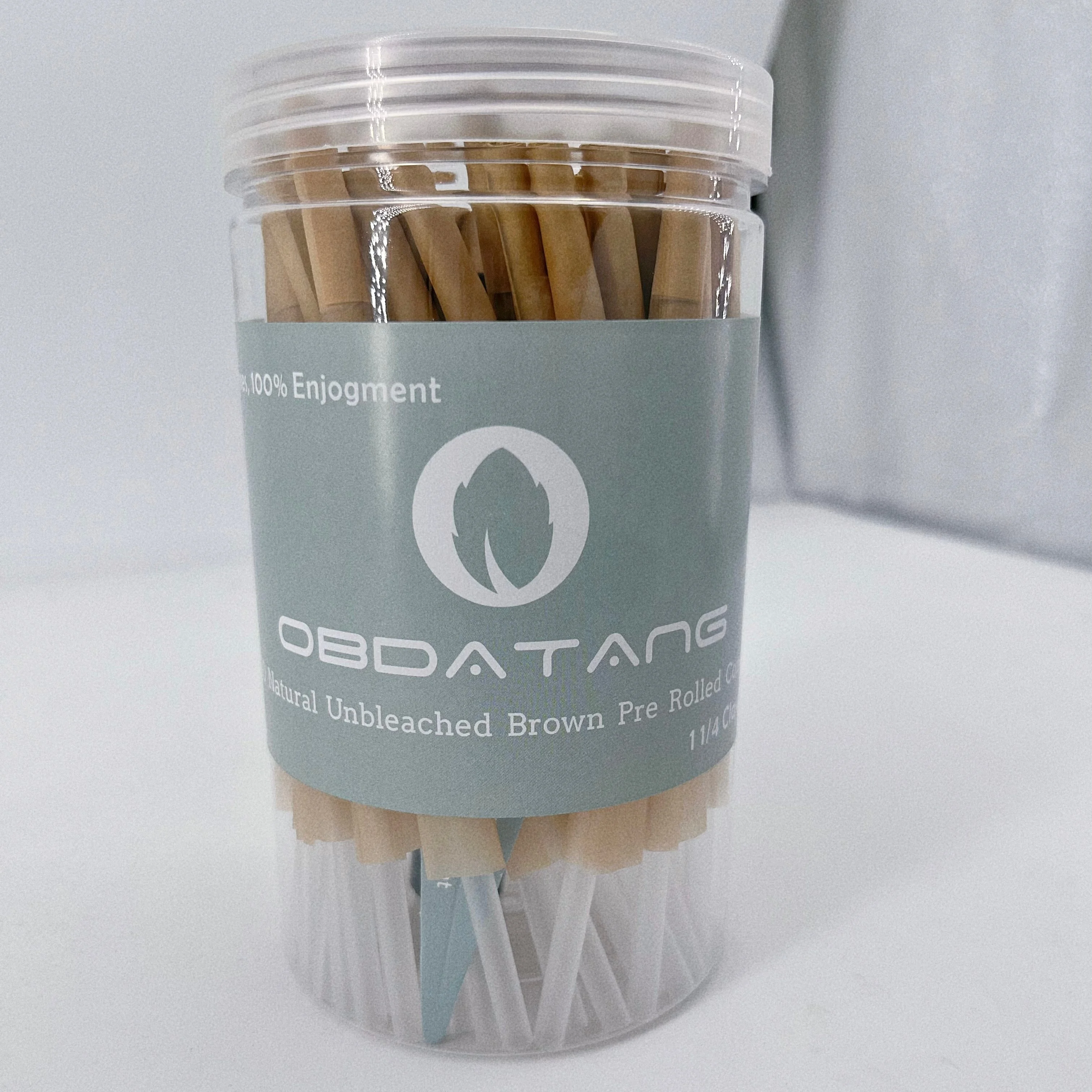 100 Classic King Size Cones 109mm Pre Rolled 26mm Filter Tips Natural Brown Unbleached Rolling Papers Bulk Pack