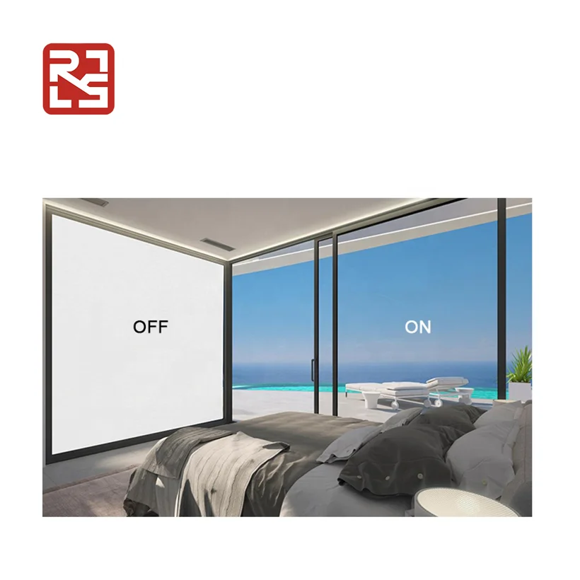magic switchable glass switchable smart glass film transparent tint smart film electric glass