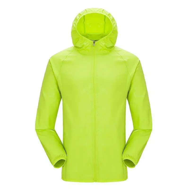Summer Unisex UV Coat Lightweight Custom Outdoor Camping Jacket Rash Guard Sun Protection Clothing