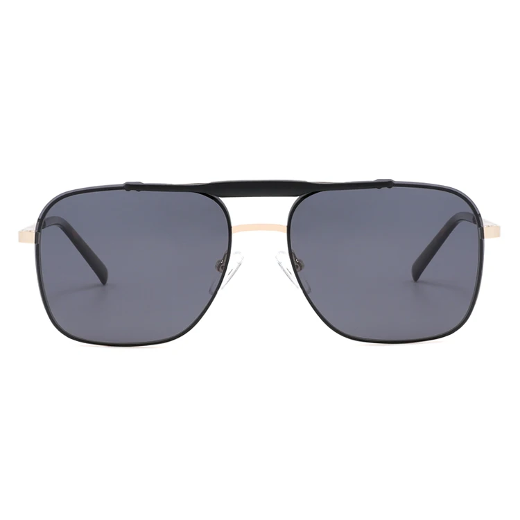 High Quality Square Frame Sunglasses Magnetic Clip on Polarized Sun Glasses Men