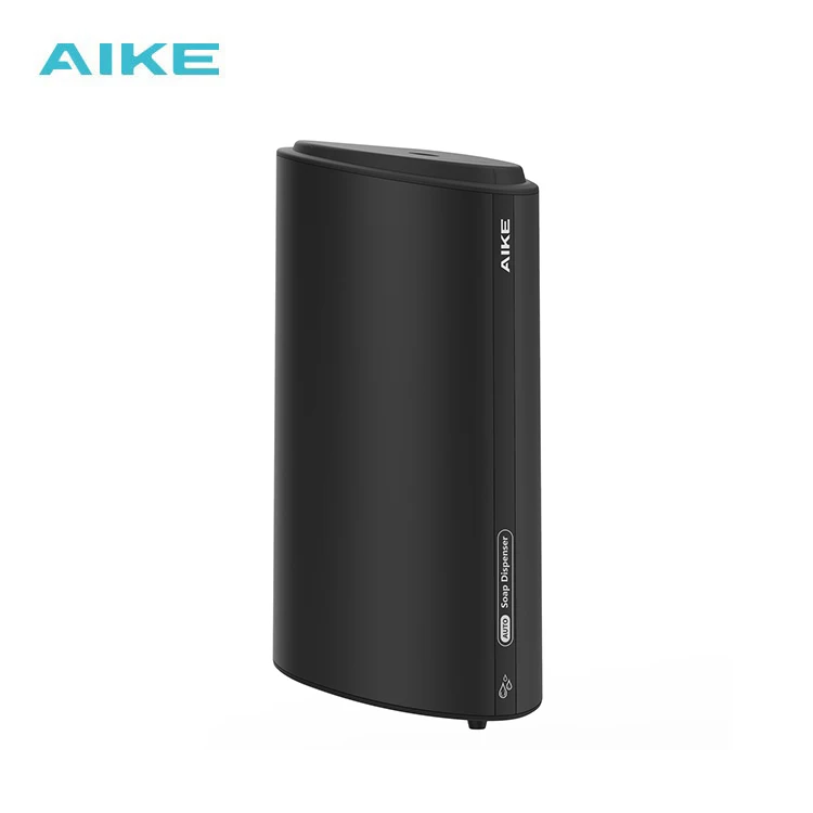 touchless sensor liquid soap dispenser 850ml plastic kids adult soap dispenser bottle commercial washroom kitchen AK1209 black