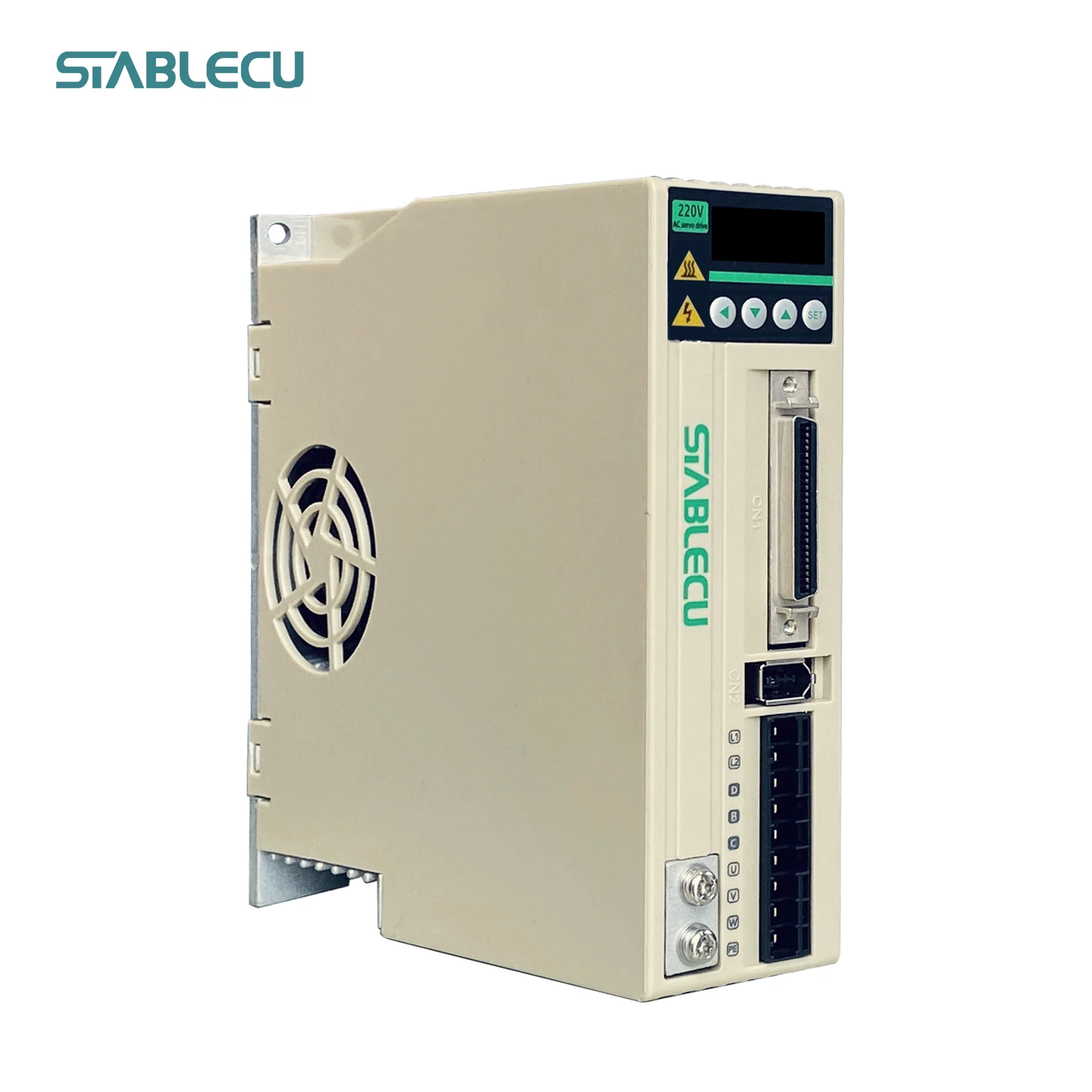 60mm Flange Servo Motor and Drive 220V 1000 RPM Low Speed 400W with 17 Bit Encoder Table Control AC Motors