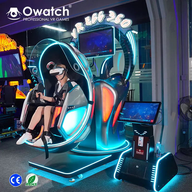 Business Idea Indoor VR Entertainment Virtual Reality Motion Ride VR Vibration Simulator