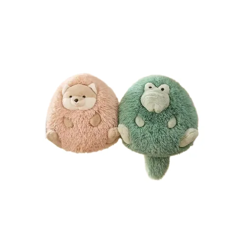 Greenmart Cute Forest Rabbit Cat Dog Elephant Crocodile Doll Rag Pillow Unisex Cotton Throw Pillow PP Cotton Filling Princess