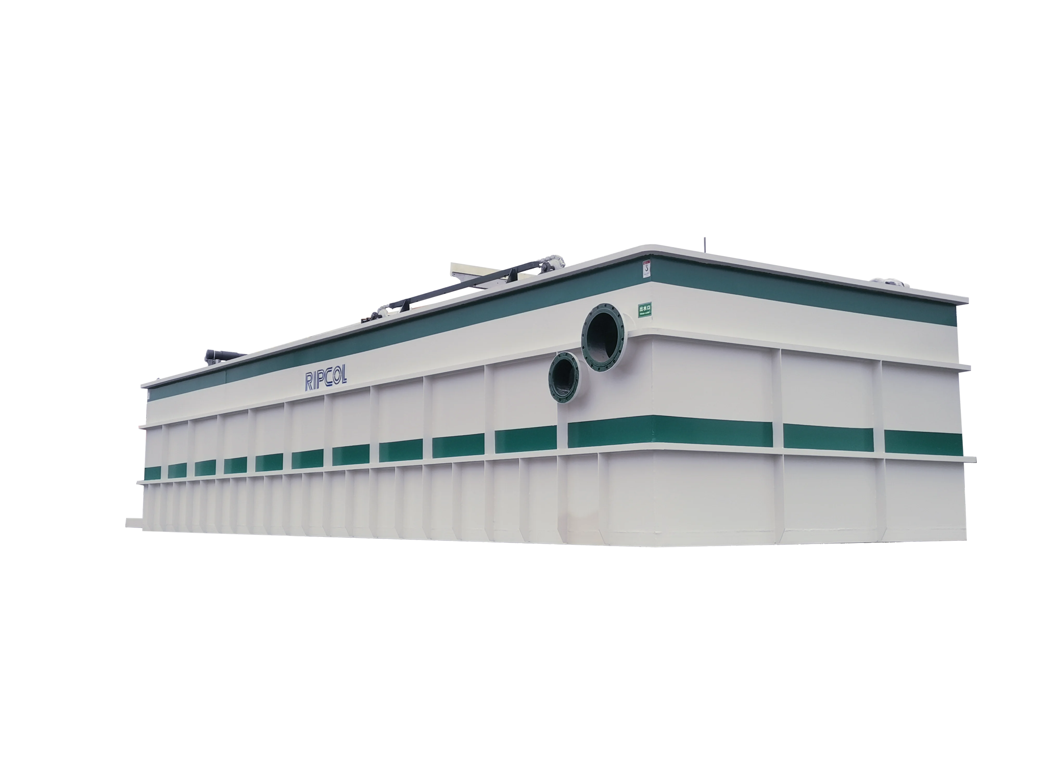 Dissolved air flotation machine for oil water separator