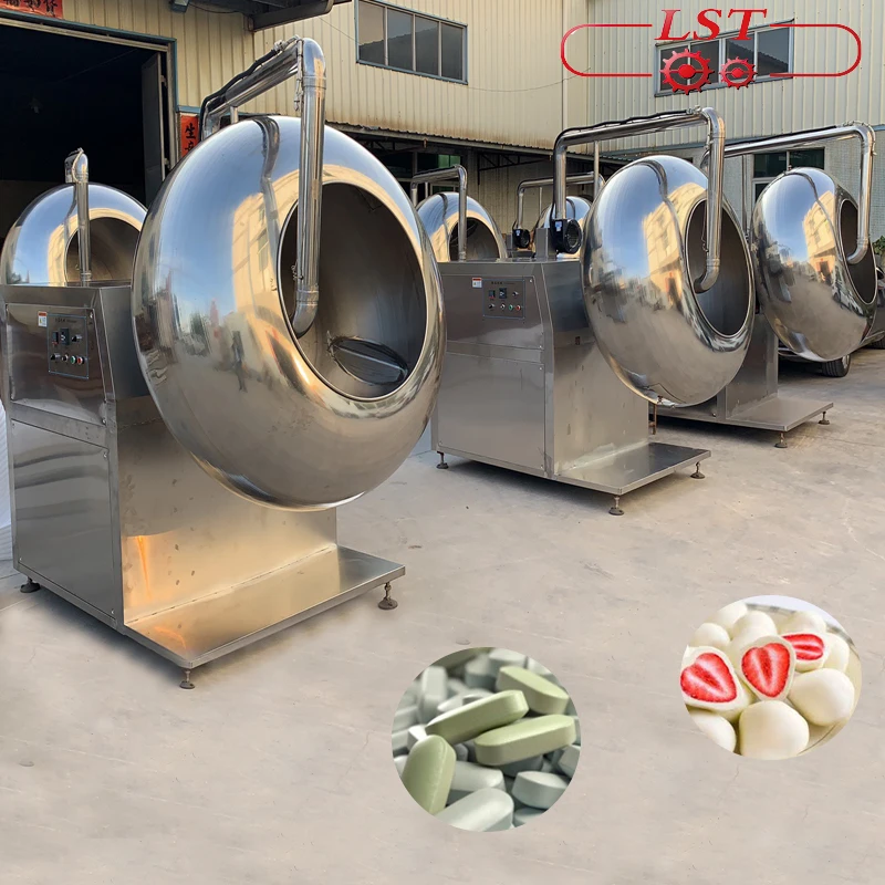 New Innovation Production Nuts Peanuts chocolate coating pan machine for chocolate coating