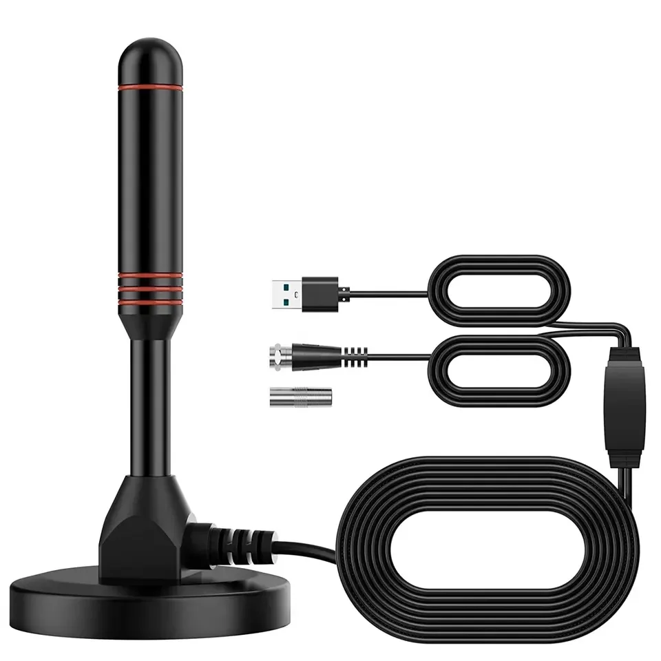 High Gain HDTV Indoor Outdoor Free Channels Satellite Receiver Digital TV Antenna