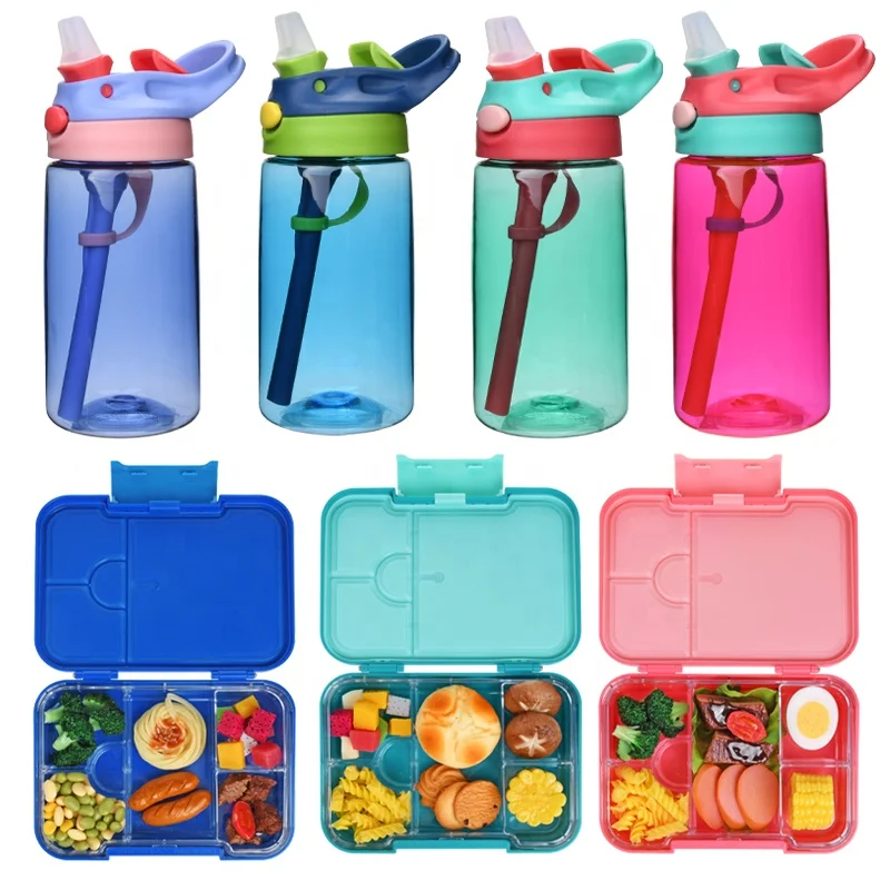 Aohea amazon bento box kids 400ml children stainless steel lunch box kids school
