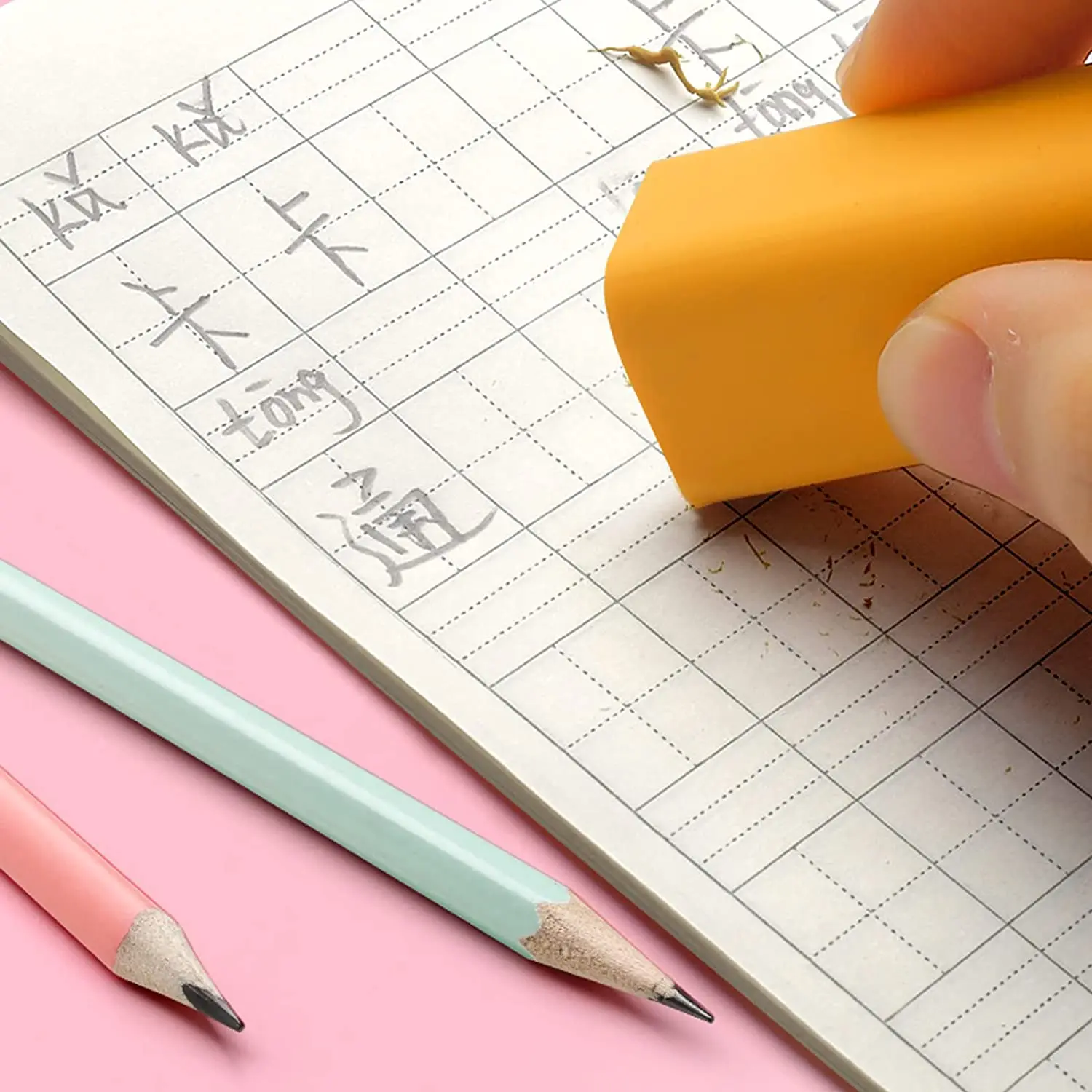 Food Erasers 12 Pieces Pet Erasers for Students Bulk Pencil Erasers School Supplies Gifts