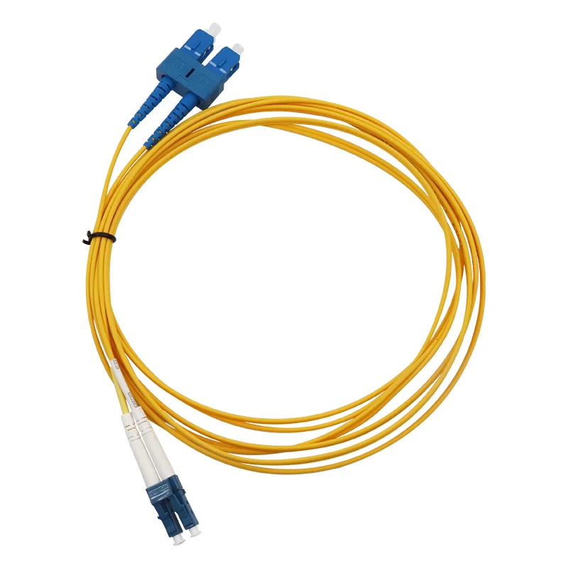 Simplex/Duplex PVC SM LSZH UPC APC Connector 1m st fiber optic patch cord
