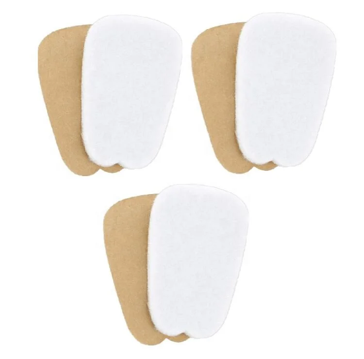 Felt Tongue Pads,Cushion for Shoes and Adhesive Tongue Pads for Shoes, Non Slip Tongue Cushion Inserts Felt Shoe Pads