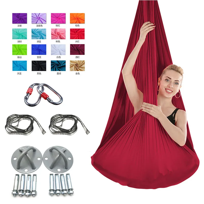 Swing Yoga Hammock Anti Gravity Ultralight Parachute Nylon Aerial Yoga Swing