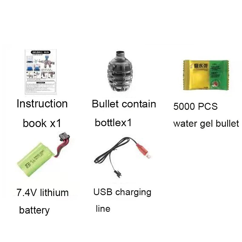 2022 Amazon Best Sell Outdoor Automatic AKM,M416,AK47,MP9,P90 Gun Gel Blaster