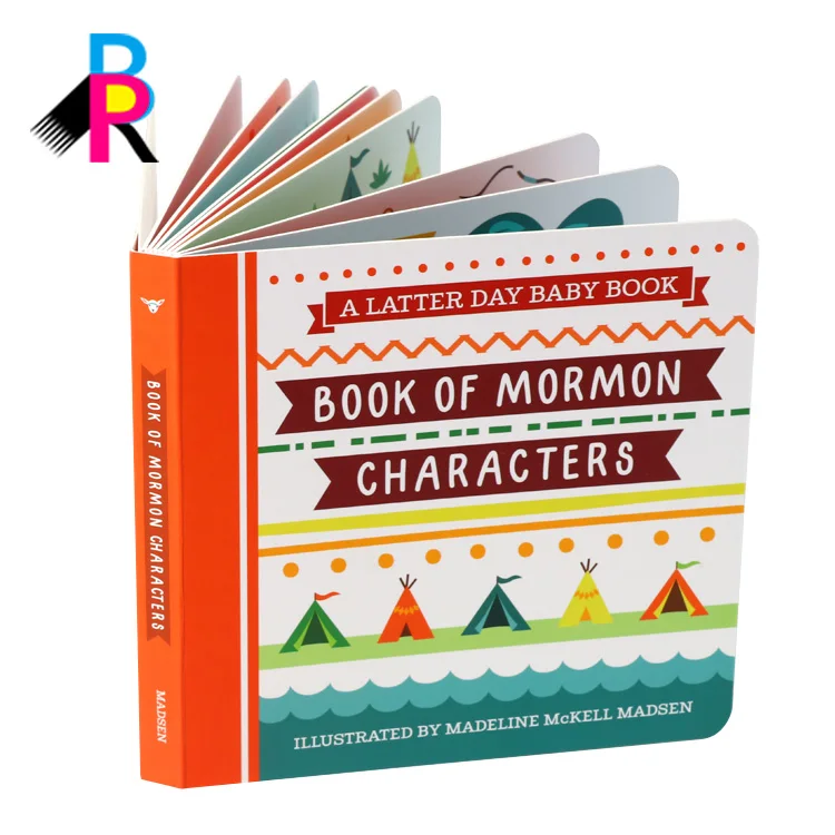 
Wholesale Customized Colorful Printing Hardcover Baby Learning Cardboard Books 