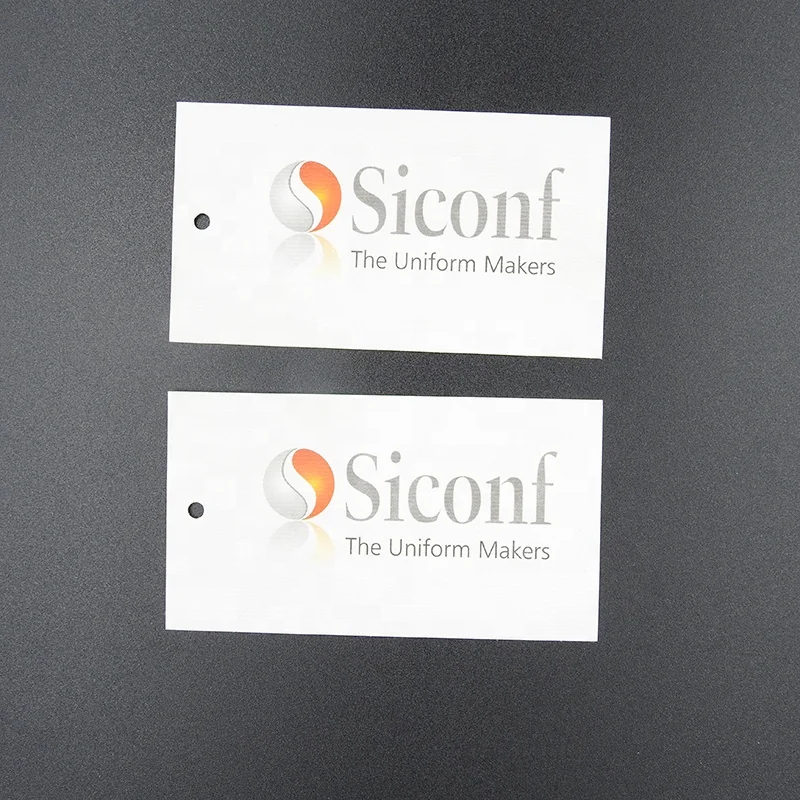 Customizable Printed Fashion Paper Hang Tag for Garments Premium Tag for Shirt and Clothing Accessories