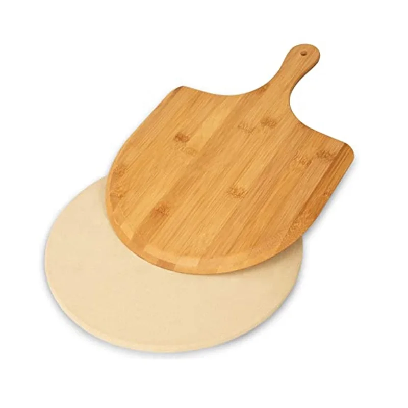 Charcuterie Board Pizza Spatula Paddle Cutting Board Large Size Bamboo Turning Pizza Peel Premium Bamboo Pizza