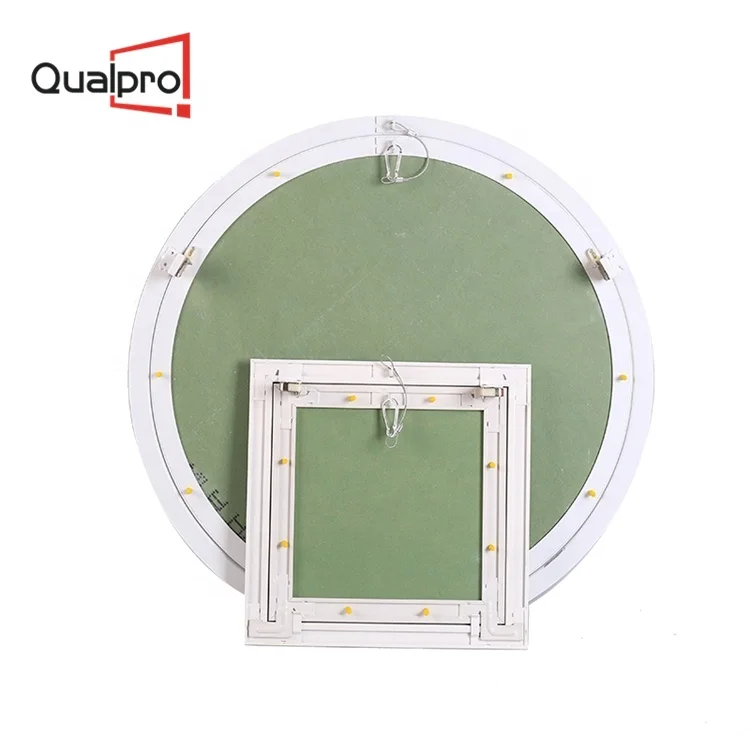 Wholesale price metal ceiling access panel round shape inspection door with gypsum board
