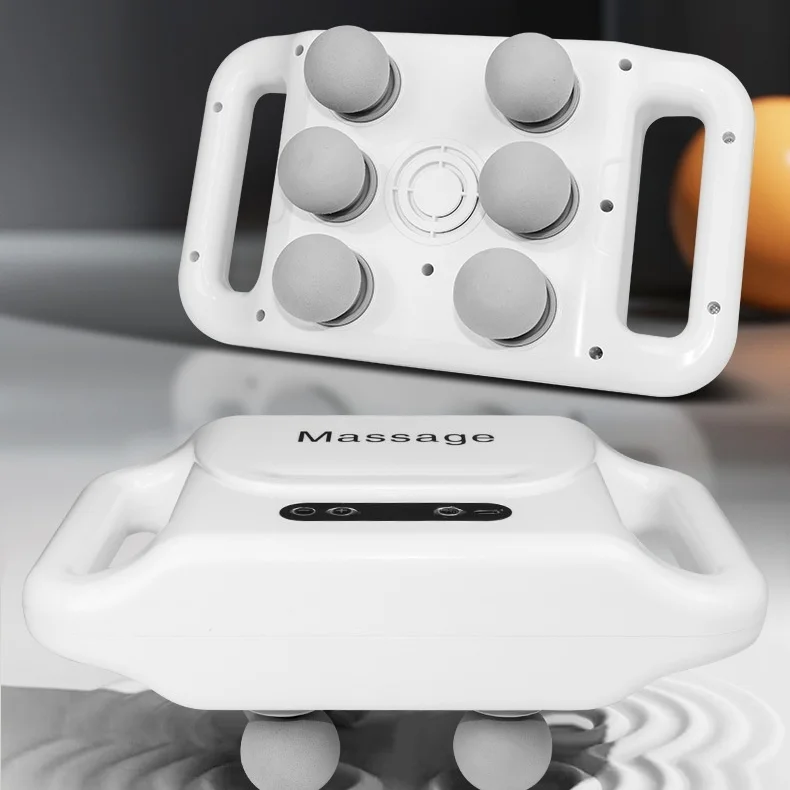 High Quality Massage Gun Best Budget Muscle Fascia Relaxation Six Heads Fascia Gun With 6 Modes And 20-speed Adjustment