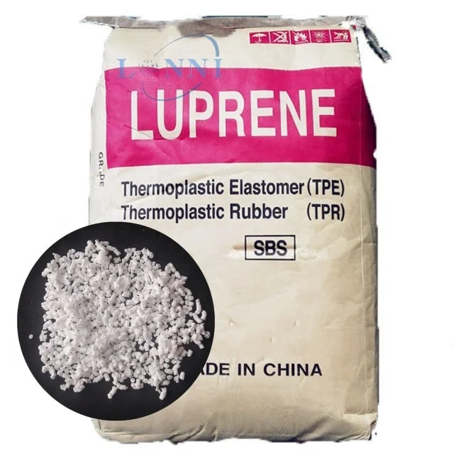 SBS Granules Thermoplastic Styrene Butadiene Rubber Best Selling SBS Rubber Bag White Resin Packing Solid Origin Full Modify COA