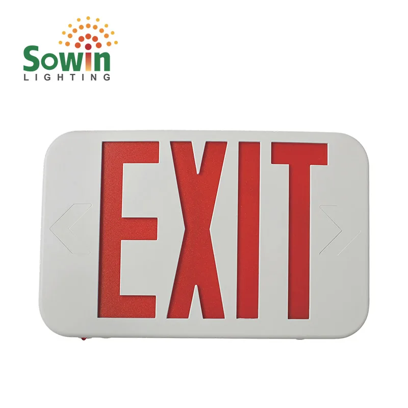 6W led exit sign emergency light lighting lamp