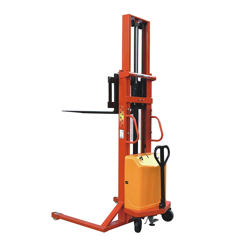 1 Ton Hand Forklift Jack Truck Manual Pallet truck Stacker use in warehouse Hydraulic Hand Operated Manual Lifter Forklift