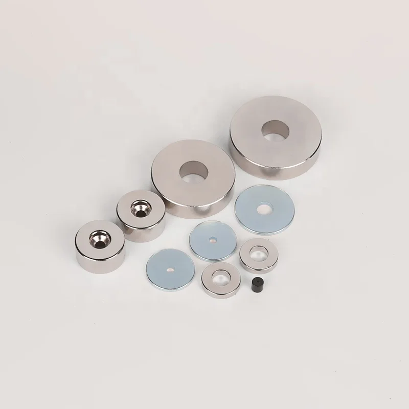 Golden Supplier Countersunk Hole Neodymium Magnet Tube For Sale Manufacturer Custom Special Strong Magnets