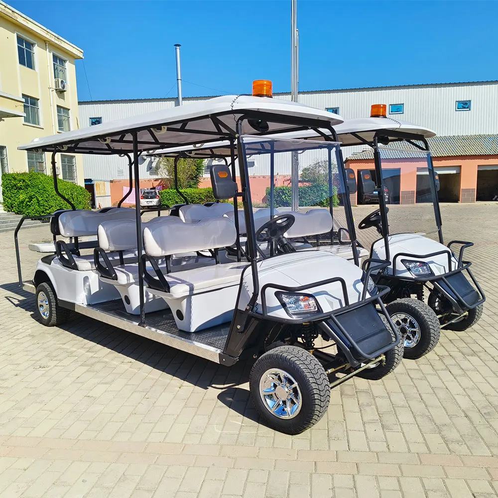 Golf Carts Off Road Street Legal 8 seat golf cart electric price chinese golf carts for sale 2 4 6Passenger Buggy 10 seater