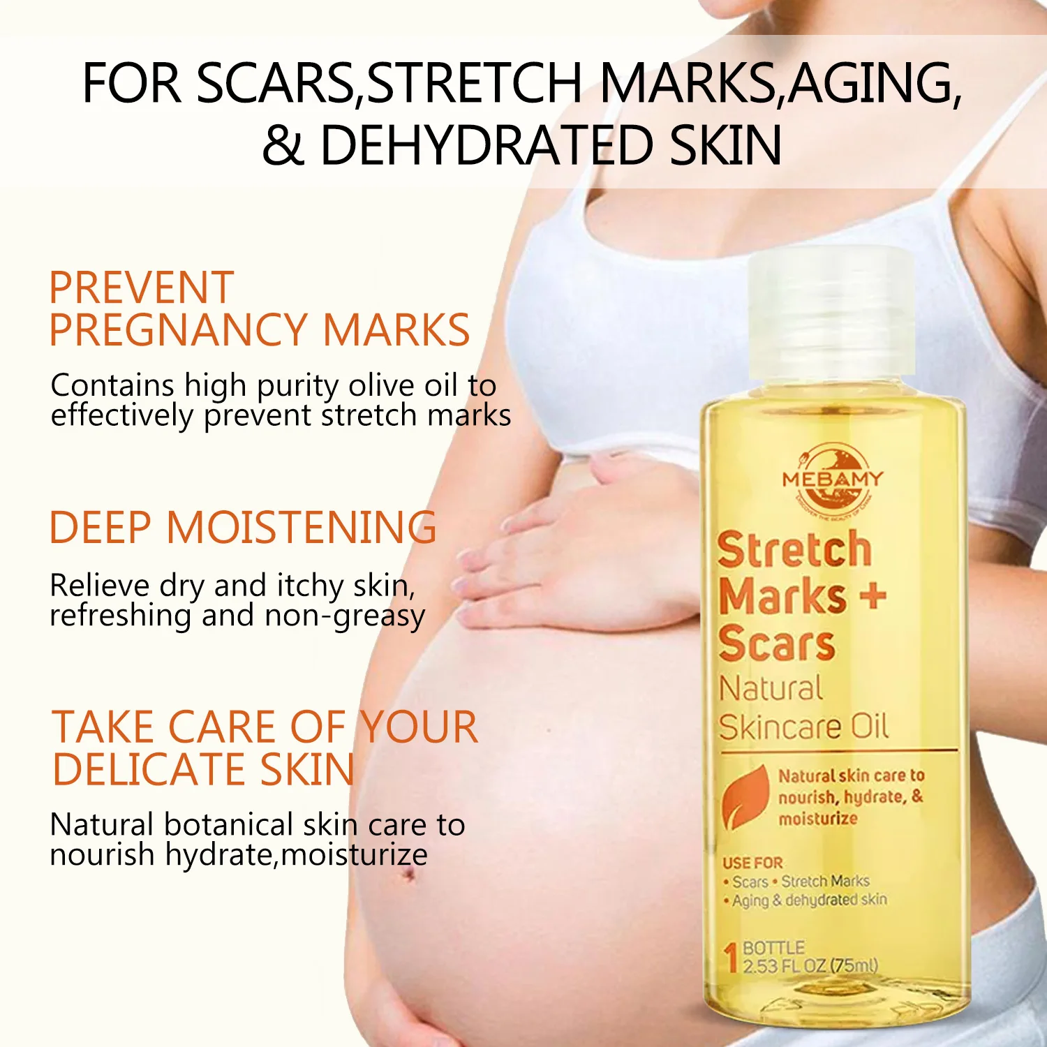 Best Sell Body Pregnancy Stretch Marks Removal Oil For Stretch Marks Anti Stretch Marks Oil Skin Care Repair Scar Removal Oil
