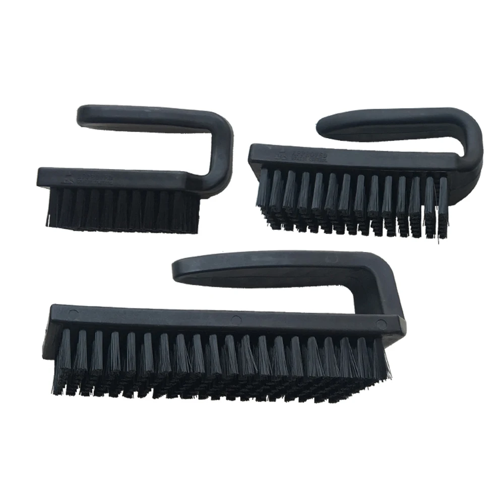 High Quality ESD Anti static Industrial Nylon Cleaning Brush Antistatic Vinyl Soft Brushes Carbon Conductive ESD Brushes