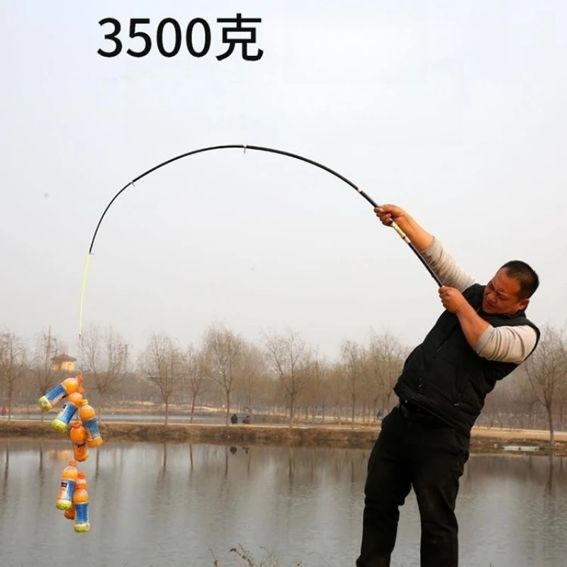 Wholesale 2.1m 2.4m 2.7m 3m 3.6m New Carbon Sea Pole Metal Wheel Seat Rear Plugging Belt Ground Plug Design