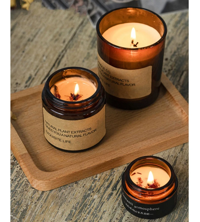 SINGHUA Factory Directly Luxury Design Popular Spiritual Handmade Aromatic Scented Candle Set For Home Hotel Office Gift Use