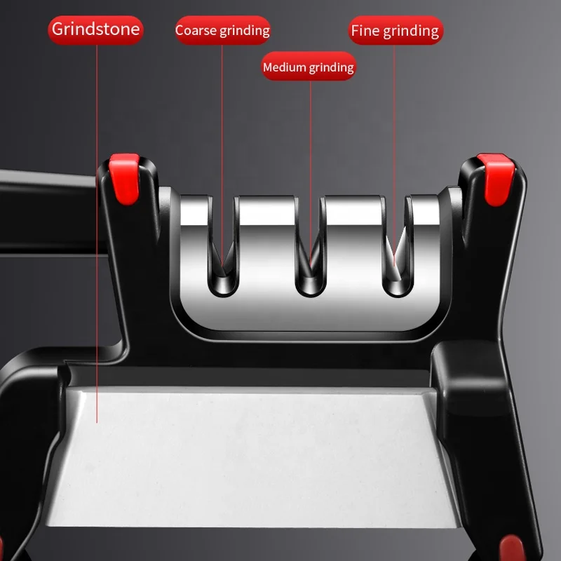 High Quality Stainless Steel Sharpening Stone Wholesale Blades 3 Or 4 Stage Scissor Knife Sharpener