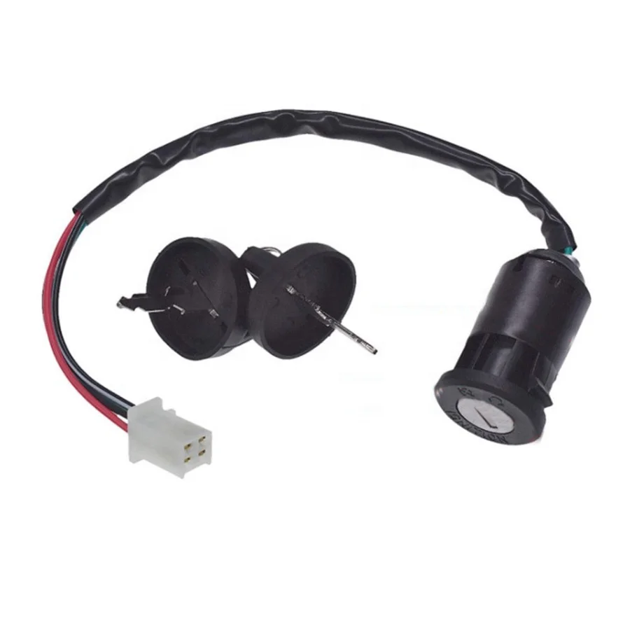 TERFU Motorbike Ignition Key Wire For Yamaha Kawasaki Suzuki 50cc 250cc ATV Cross Country