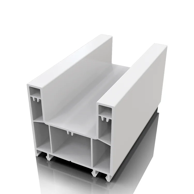 High Quality New Design Upvc Conch Lead Free Rectangular Pvc Chamfer Polish H Shaped Plastic Extrusion Profile