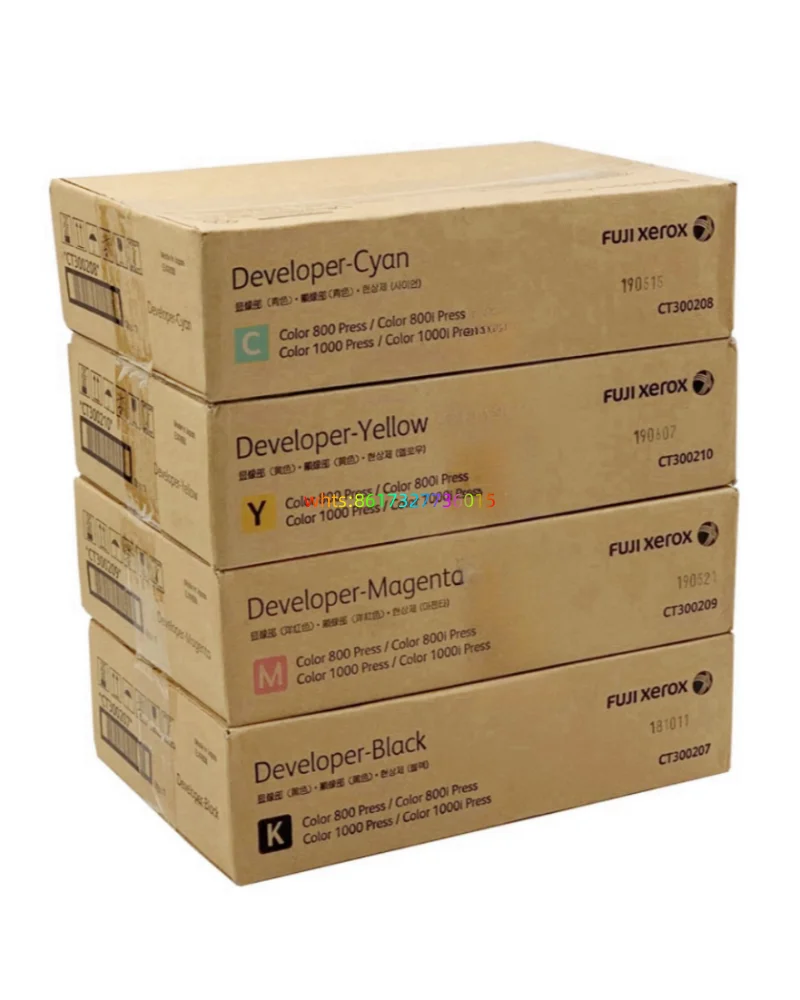 CT300207 CT300208 CT300209 CT300210 Original Spare Parts For Xeroxs Color 800 1000 800i 1000i Developer powder