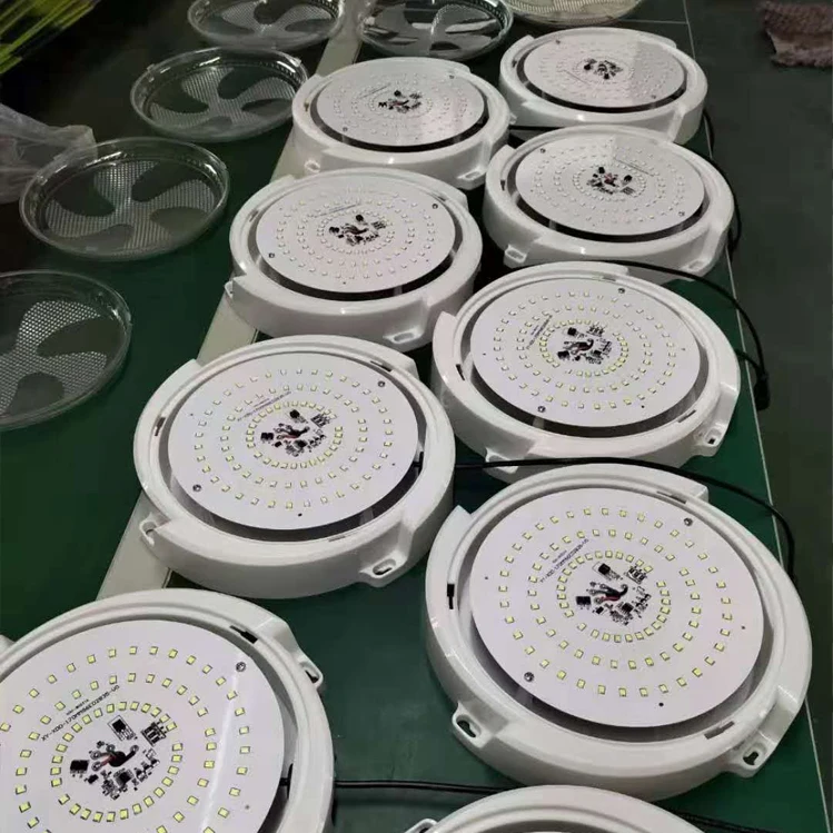 Hot Sale Balcony Indoor Waterproof Ip65 Solar Ceiling Lamp 25w 50w 100w 200w 300w 500w Modern Round Led Solar Ceiling Light