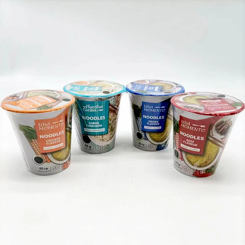 Hot sale traditional Chinese noodles OEM fast food ready to eat food ramen instant noodles