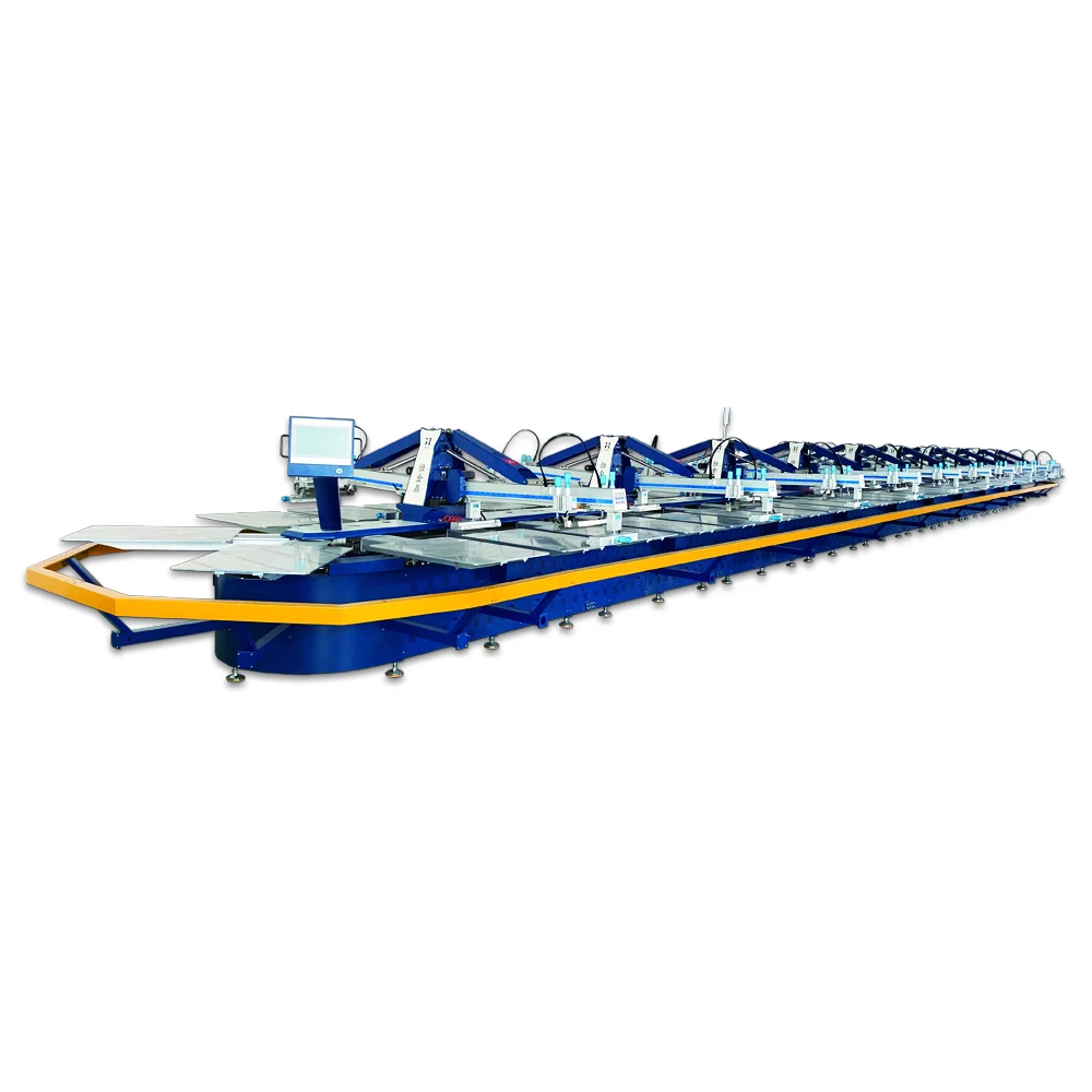 Automatic T shirt and Textile and Clothes Octopus Screen Printing Machine